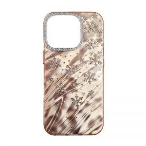 Futrola Snow za Iphone 16 Plus roze