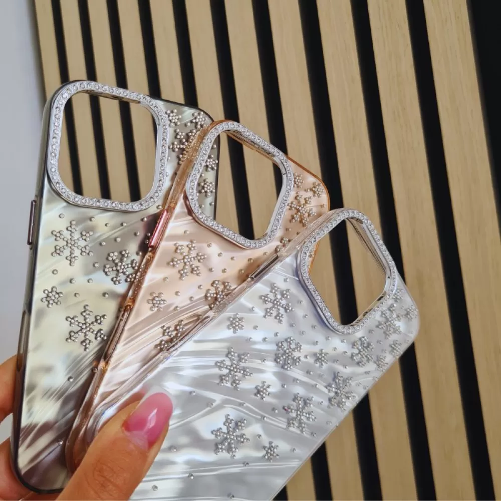 Futrola Snow za Iphone 16 Plus roze