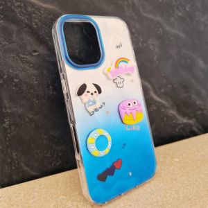 Futrola SEDEF 3D za iPhone 16 Pro plava