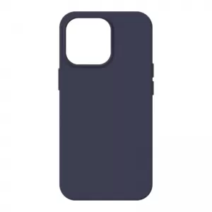 Silikonska futrola SOFT X-Cell za iPhone 15 (6.1) sivo-ljubicasta