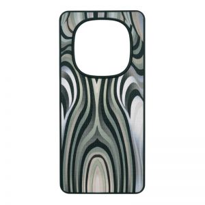 Futrola TEXTILE PRINT za iPhone 16 Pro (6.3) crna
