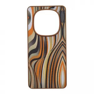 Futrola TEXTILE PRINT za Xiaomi Redmi A3 braon