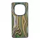 Futrola TEXTILE PRINT za Xiaomi Redmi Note 14 Pro Plus zelena