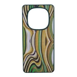 Futrola TEXTILE PRINT za Xiaomi Redmi A3 zelena