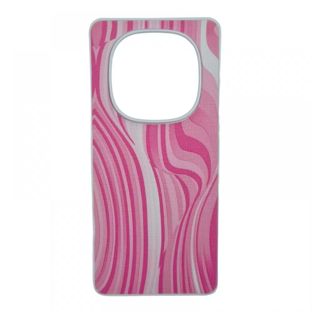 Futrola TEXTILE PRINT za Xiaomi Redmi A3 roze