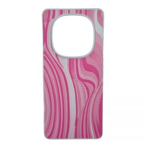 Futrola TEXTILE PRINT za Xiaomi Redmi A3 roze