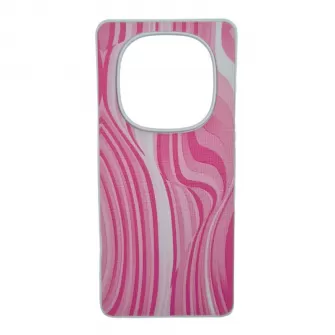 Futrola TEXTILE PRINT za Xiaomi Redmi A3 roze
