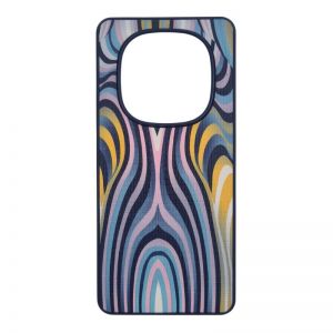 Futrola TEXTILE PRINT za Xiaomi Redmi Note 14 Pro plava