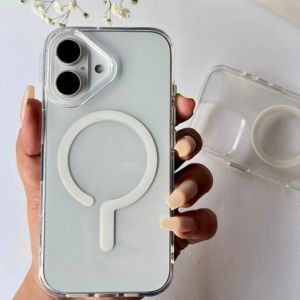 Futrola Neon Magsafe za iPhone 16 (6.1) providna