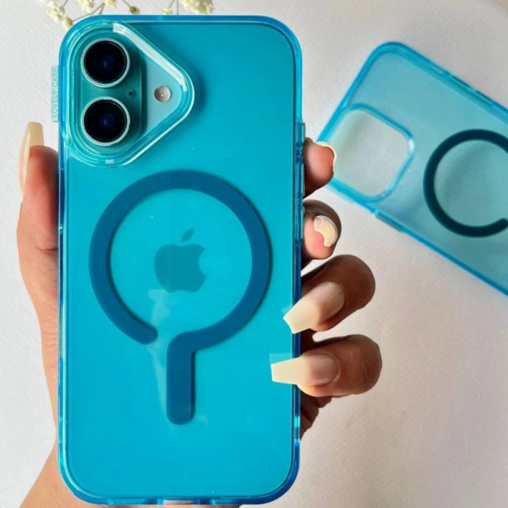 Futrola Neon Magsafe za iPhone 16 Pro (6.3) plava