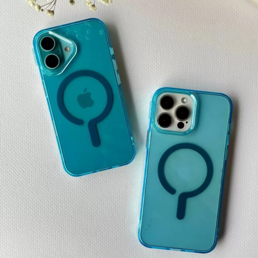 Futrola Neon Magsafe za iPhone 16 Pro (6.3) plava