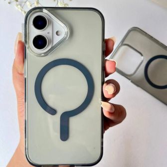 Futrola Neon Magsafe za iPhone 16 Pro (6.3) crna