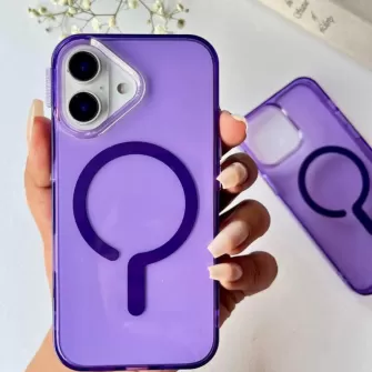 Futrola Neon Magsafe za iPhone 16 Pro Max (6.9) ljubicasta