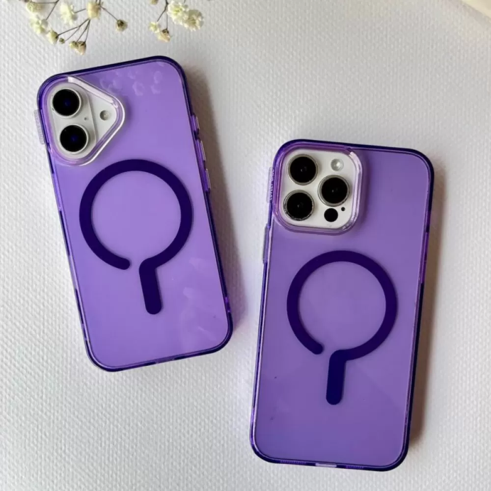 Futrola Neon Magsafe za iPhone 16 Pro Max (6.9) ljubicasta