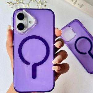 Futrola Neon Magsafe za iPhone 16 Pro (6.3) ljubicasta