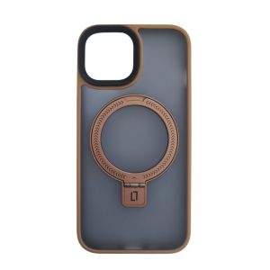 Futrola Magsafe Magnetic Ring za iPhone 16 Pro (6.3) braon
