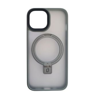 Futrola Magsafe Magnetic Ring za iPhone 15 Pro Max (6.7) siva