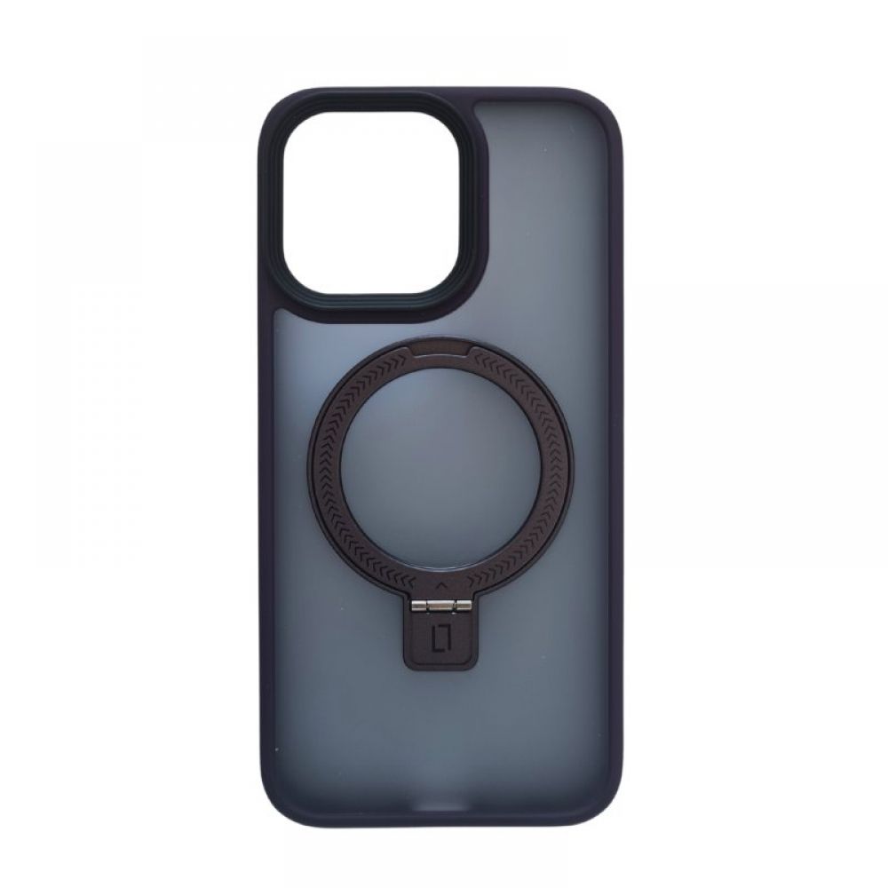 Futrola Magsafe Magnetic Ring za iPhone 16 Plus (6.7) tamno ljubicasta