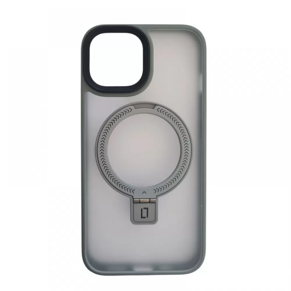 Futrola Magsafe Magnetic Ring za iPhone 16 Pro Max (6.9) siva