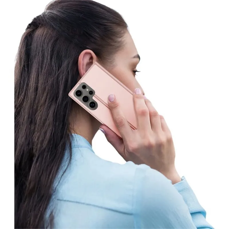 Futrola DUX DUCIS SKIN PRO za Samsung S25 Plus roze