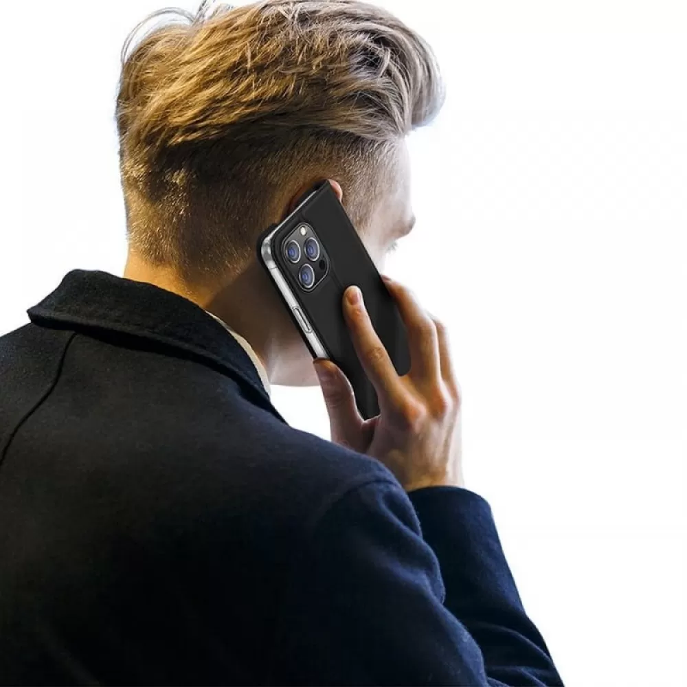 Futrola DUX DUCIS SKIN PRO za iPhone 15 Pro crna