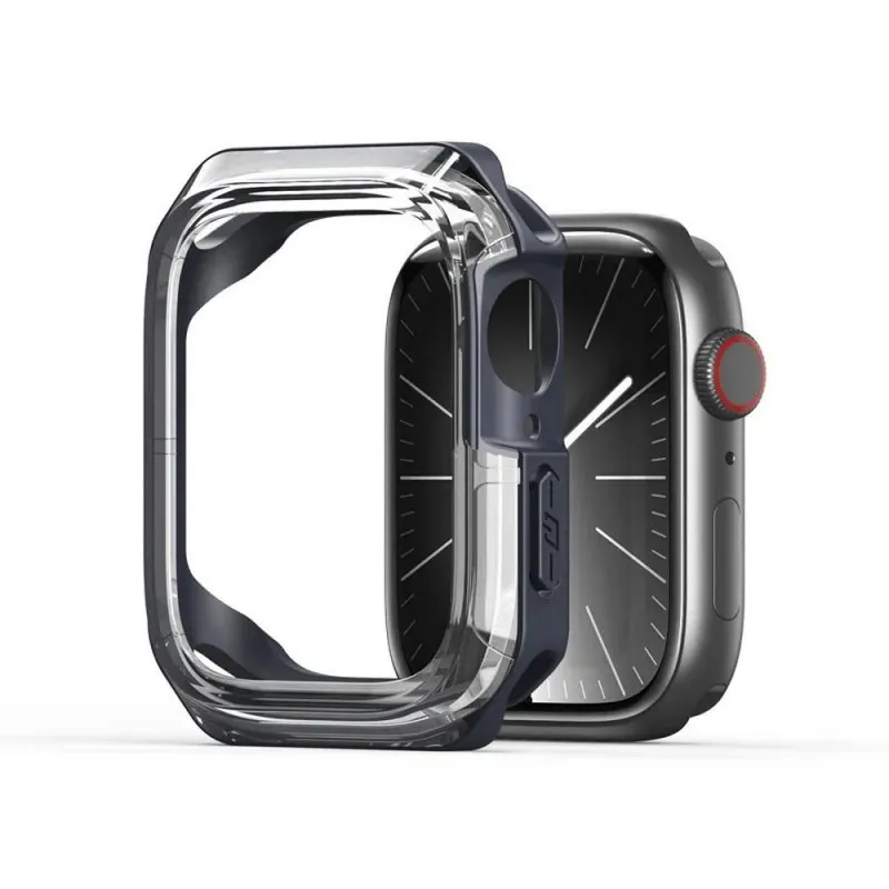 DUX DUCIS futrola TAMO za Apple Watch series 10 46 mm prozirna s ponocnim obrubom