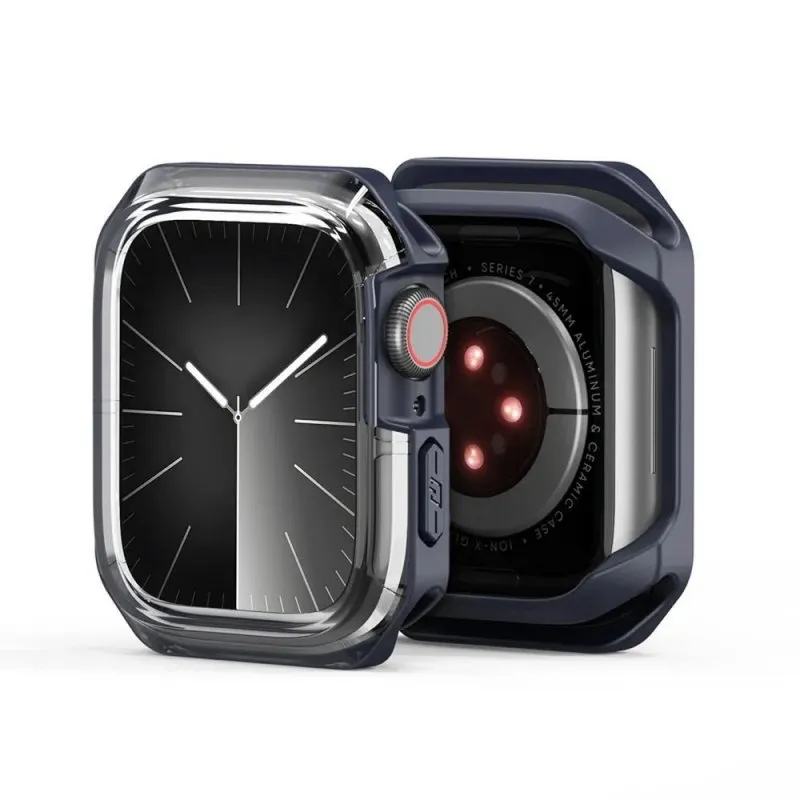 DUX DUCIS futrola TAMO za Apple Watch series 10 46 mm prozirna s ponocnim obrubom