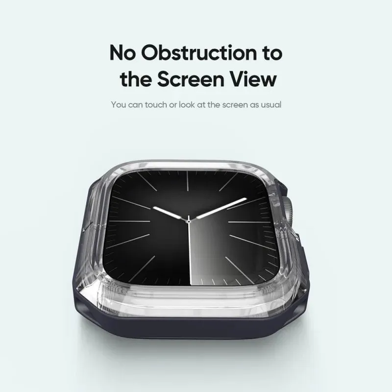 DUX DUCIS futrola TAMO za Apple Watch series 10 46 mm prozirna s ponocnim obrubom