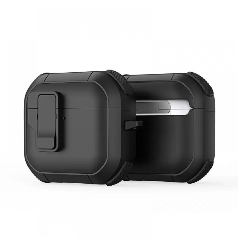 DUX DUCIS PECP TPU+PC zastitna futrola za AirPods 4 crna