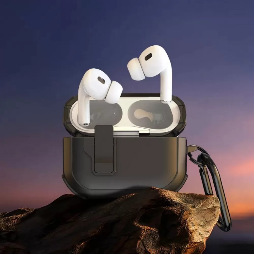 DUX DUCIS PECP TPU+PC zastitna futrola za AirPods 4 crna