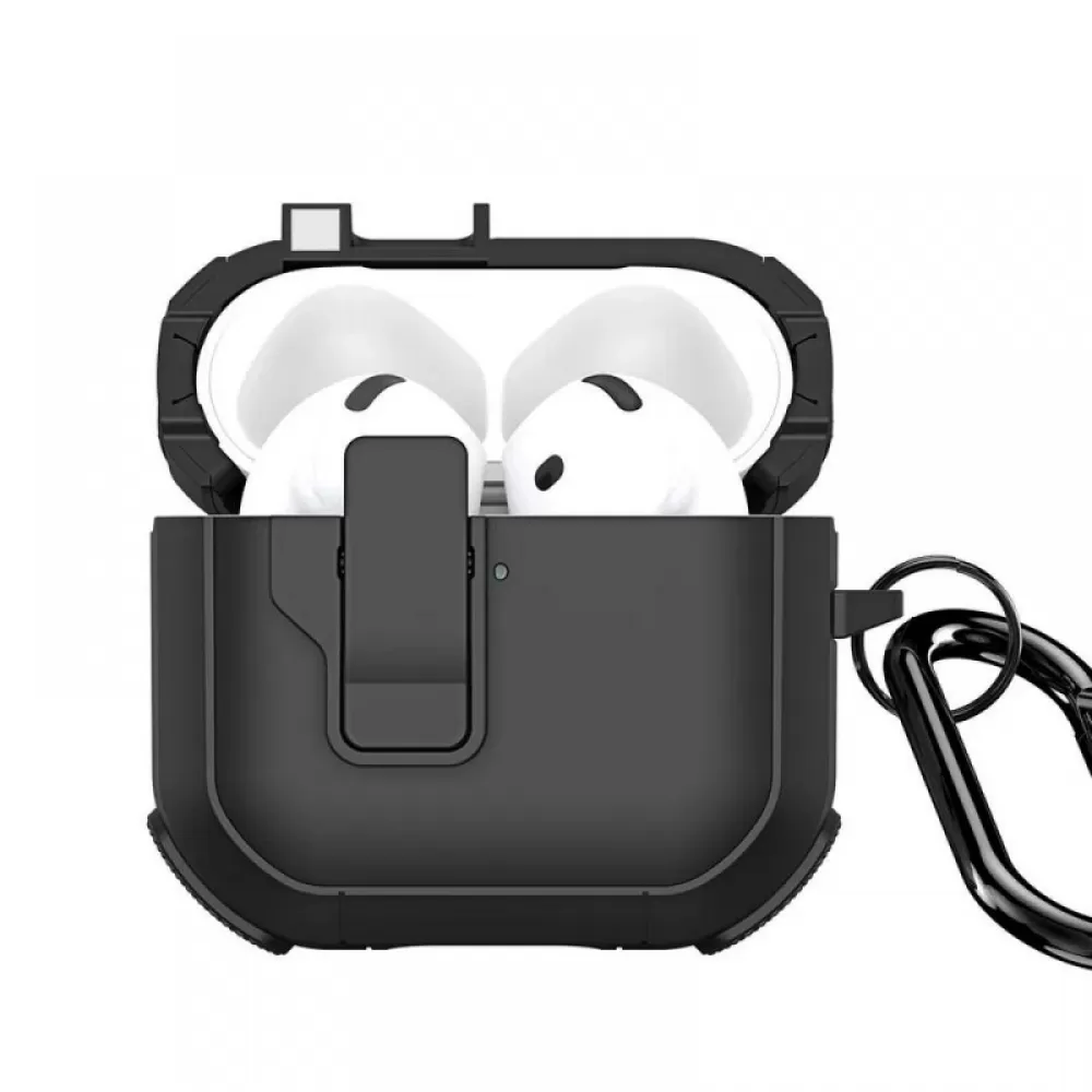 DUX DUCIS PECP TPU+PC zastitna futrola za AirPods 4 crna