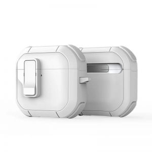 DUX DUCIS PECP TPU+PC zastitna futrola za AirPods 4 bela