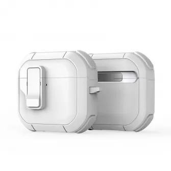 DUX DUCIS PECP TPU+PC zastitna futrola za AirPods 4 bela