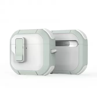 DUX DUCIS PECP TPU+PC zastitna futrola za AirPods 4 bela/zelena