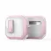 DUX DUCIS PECP TPU+PC zastitna futrola za AirPods 4 bela/roze
