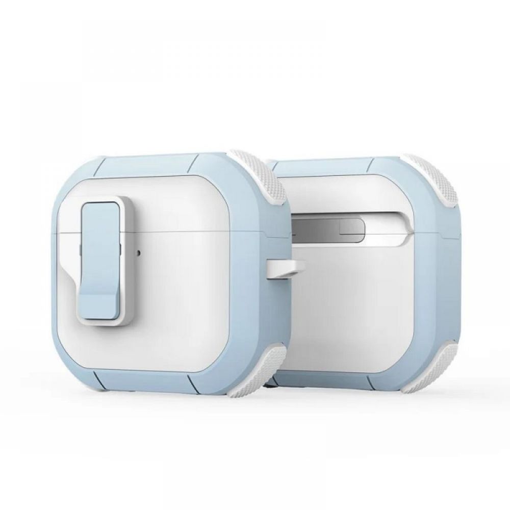 DUX DUCIS PECP TPU+PC zastitna futrola za AirPods 4 bela/plava