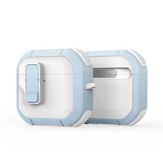 DUX DUCIS PECP TPU+PC zastitna futrola za AirPods 4 bela/plava