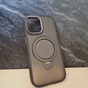 Futrola Luxury Stand za iPhone 16 Pro Max (6.9) crna