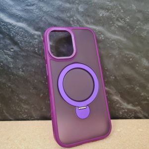 Futrola Luxury Stand za iPhone 16 (6.1) ljubicasta