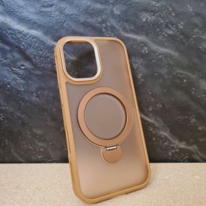 Futrola Luxury Stand za iPhone 16 (6.1) zlatna