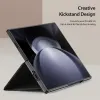 Futrola DUX DUCIS BRIL LEATHER za Samsung Z Fold 6 5G crna