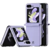 Futrola DUX DUCIS BRIL LEATHER za Samsung Z Flip 5 5G ljubicasta