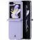 Futrola DUX DUCIS BRIL LEATHER za Samsung Z Flip 5 5G ljubicasta
