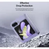 Futrola DUX DUCIS BRIL LEATHER za Samsung Z Flip 5 5G ljubicasta