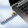HOCO adapter USB A (muski) → Type C (zenski) UA36C zlatni