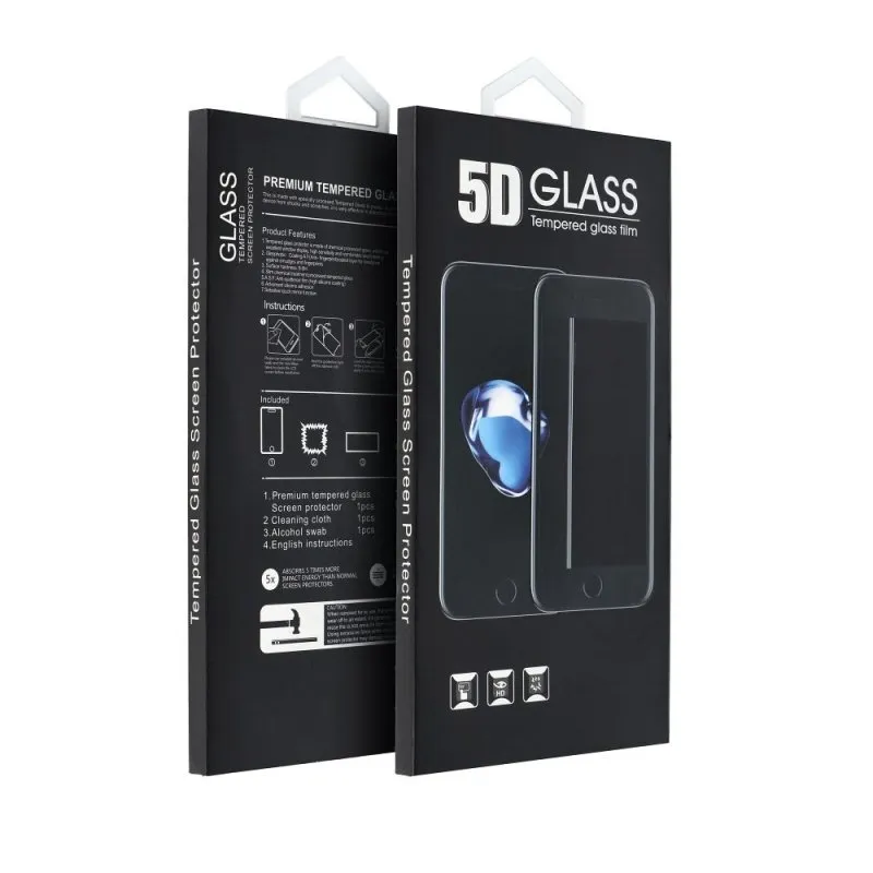 Zastitno staklo 5D za Honor X9c / Magic7 Lite crno