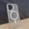 Futrola Transparent Matt Magsafe za iPhone 16 Pro (6.3) srebrna