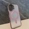 Futrola Transparent Matt Magsafe za iPhone 16 Pro (6.3) crna