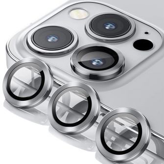 Zastita za kameru Classic No2 za iPhone 16 (6.1) srebrna