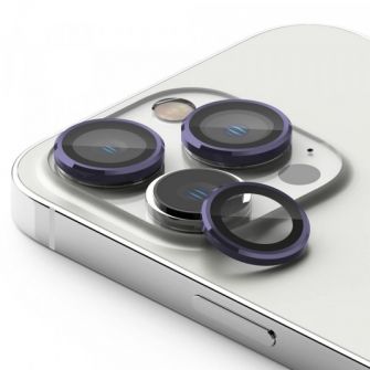 Zastita za kameru Classic No1 za iPhone 16 (6.1) tamno ljubicasta